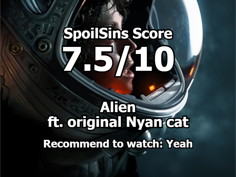 Alien (1979) review, scored 7.5 out of 10
