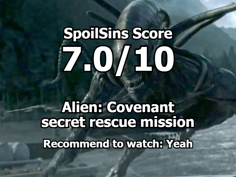 Alien: Covenant (2017) review, scored 7 out of 10