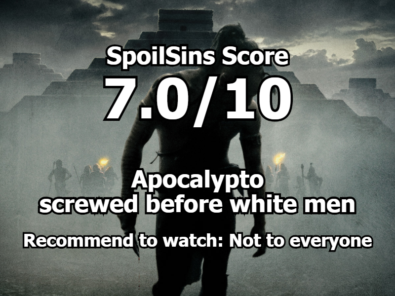 Apocalypto (2006) review, scored 7 out of 10