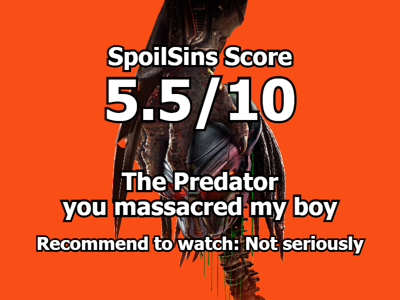 The Predator (2018) review, scored 5.5 out of 10