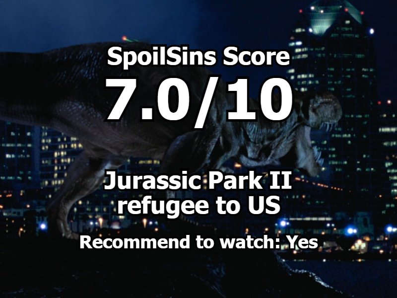 Jurassic Park 2 (1997) review, scored 7 out of 10