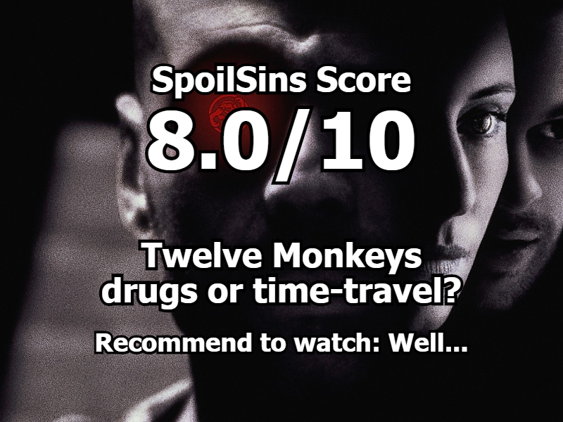 Twelve Monkeys (1995) review, scored 8 out of 10