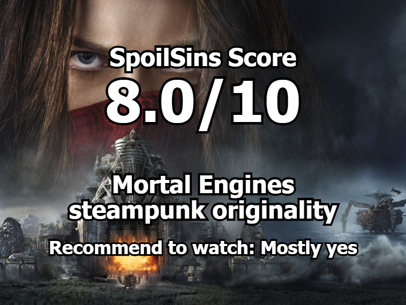 Mortal Engines (2018) review, scored 8 out of 10