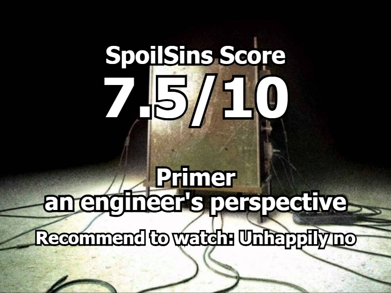 Primer (2004) review, scored 7.5 out of 10