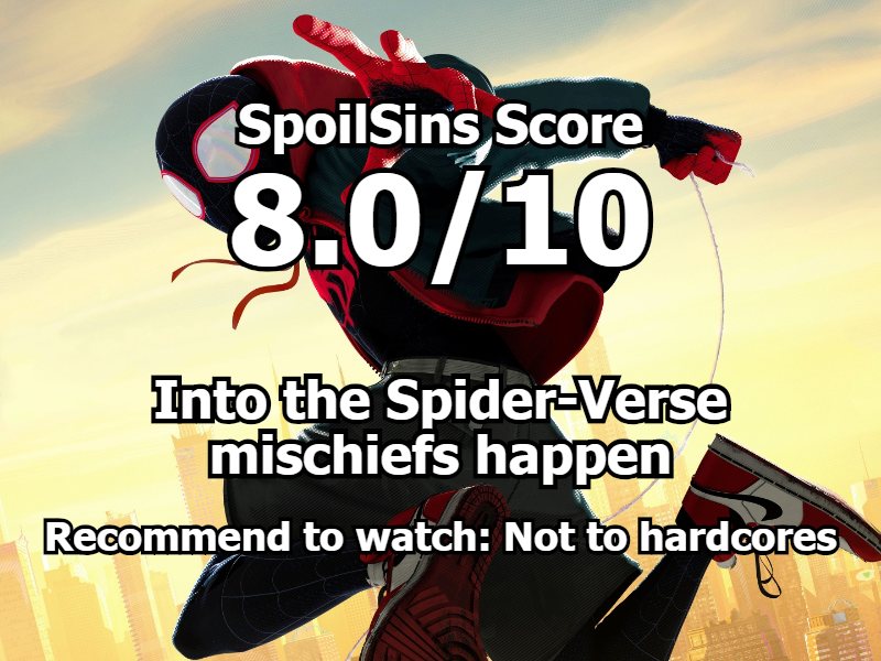 Spider-Man: Into the Spider-Verse (2018) review, scored 8 out of 10
