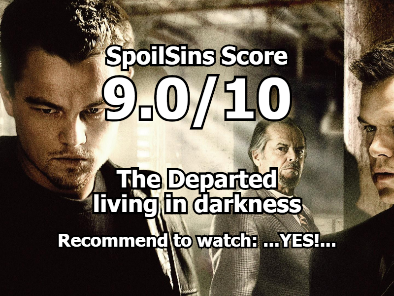 The Departed (2006) review, scored 9 out of 10