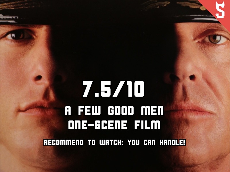A Few Good Men (1992) review, scored 7.5 out of 10