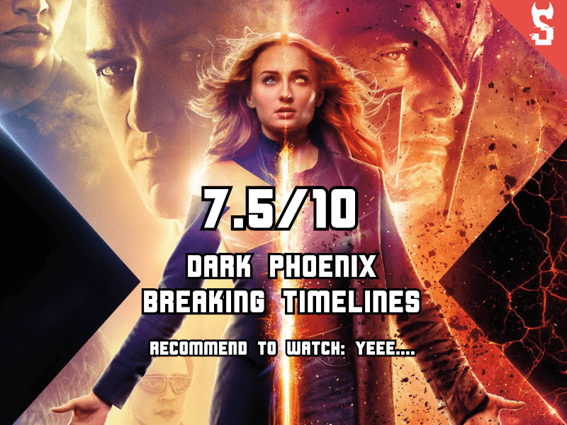 Dark Phoenix (2019) review, scored 7.5 out of 10