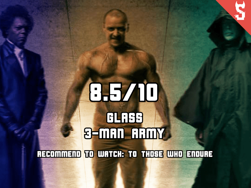 Glass (2019) review, scored 8.5 out of 10