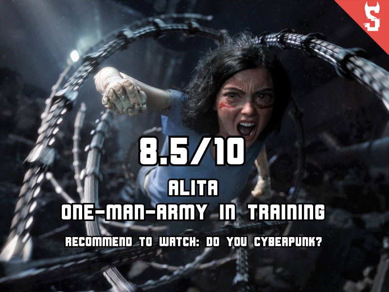 Alita (2019) review, scored 8.5 out of 10