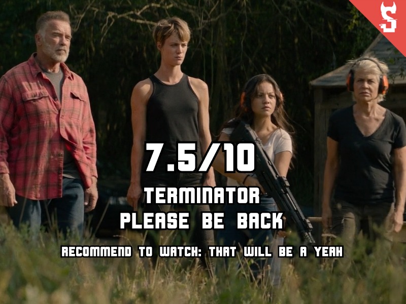 Terminator (2019) review, scored 7.5 out of 10