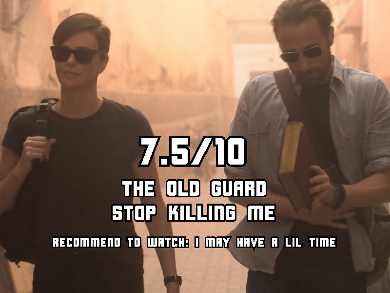 The Old Guard (2020) review, scored 7.5 out of 10