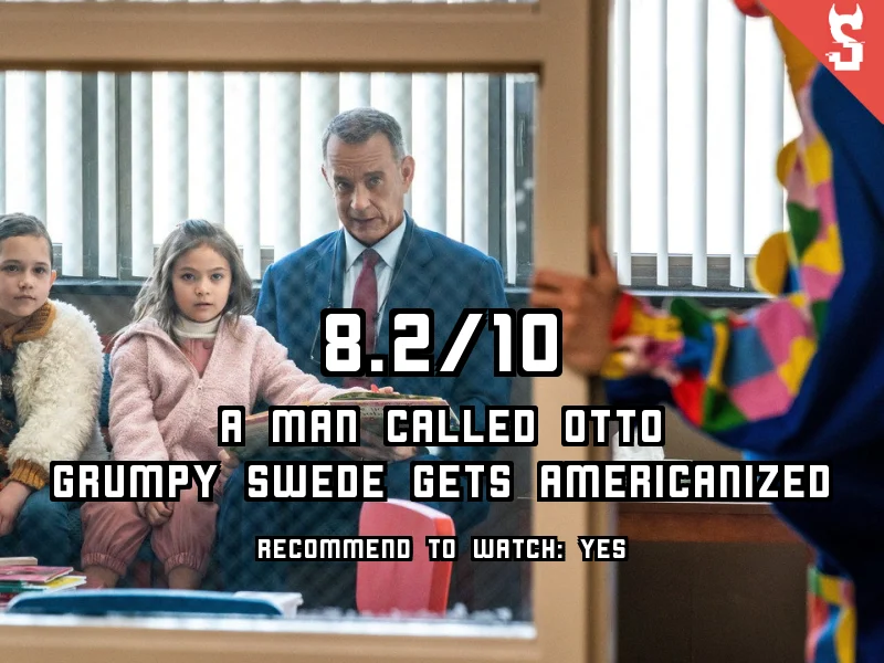 A Man Called Otto (2022) review, scored 8.2 out of 10